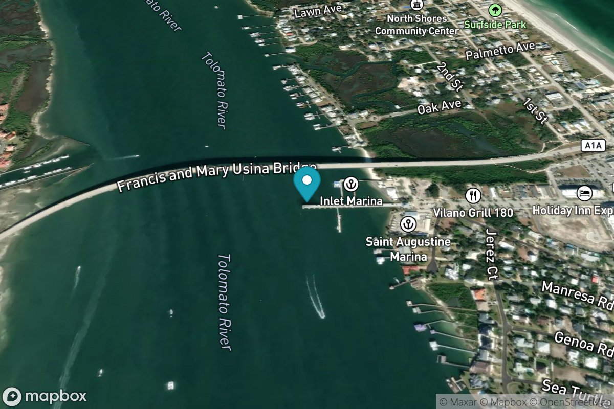 Vilano Beach, Tolomato River