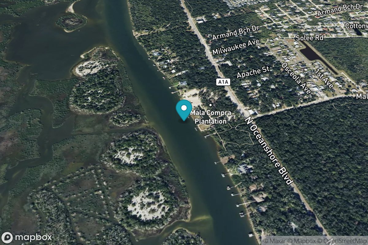 Bings Landing, Matanzas River