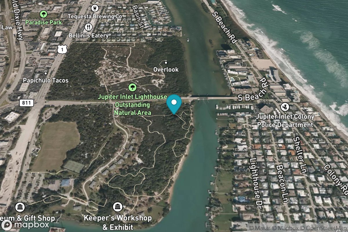 Jupiter Sound, south end