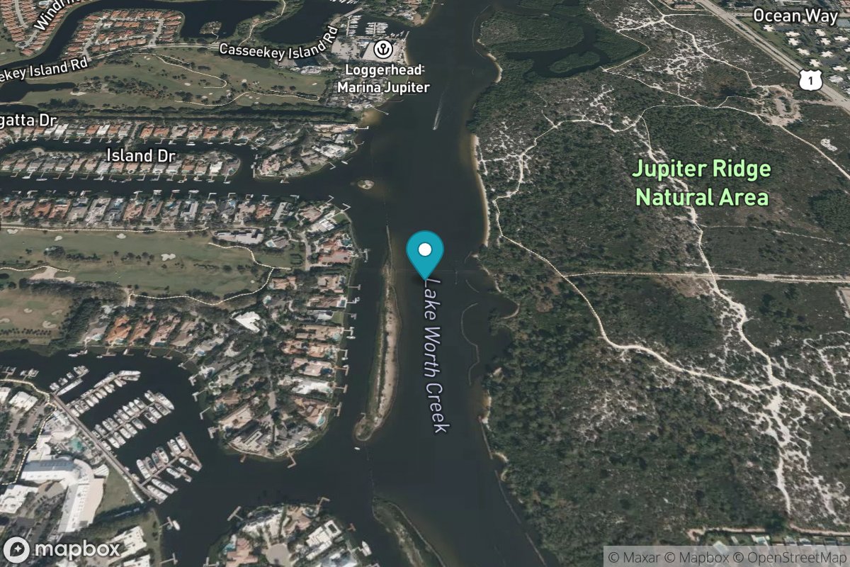 Lake Worth Creek, Day Beacon 19, ICWW