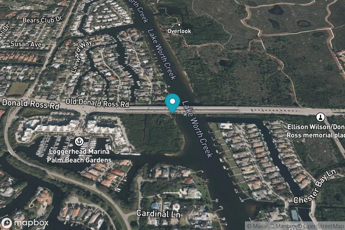 Donald Ross Bridge, ICWW