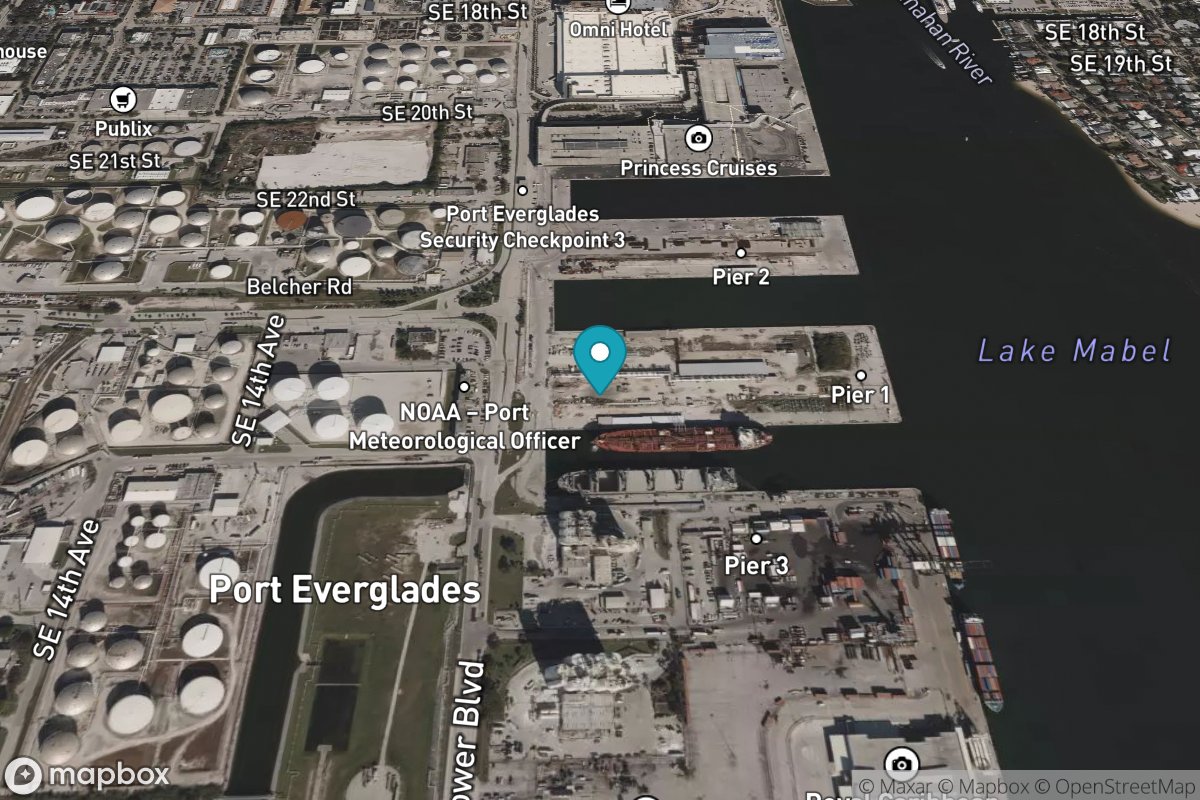 Port Everglades, Turning Basin