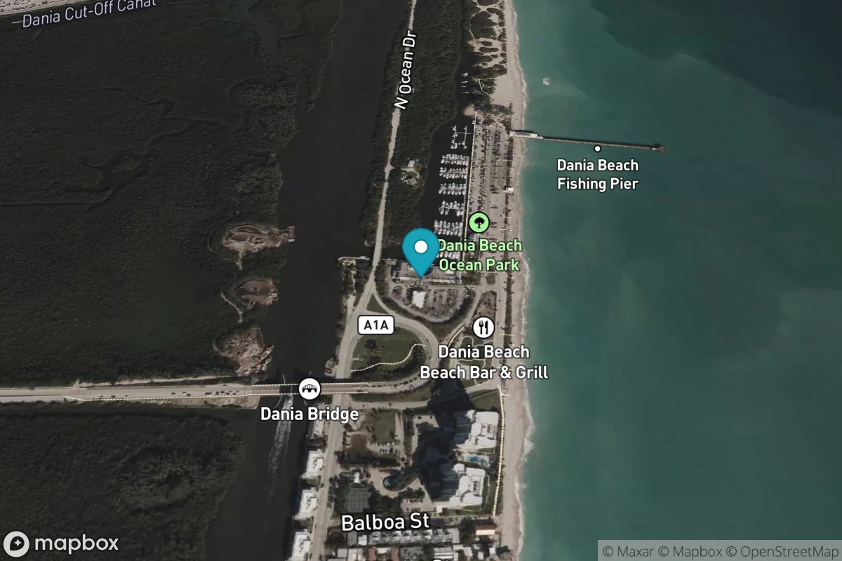 Whiskey Creek, south entrance, ICWW