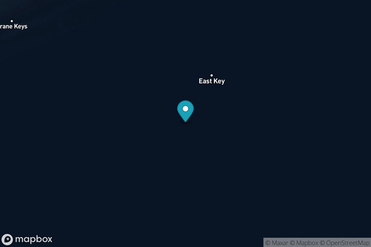 East Key, southern end, Florida Bay