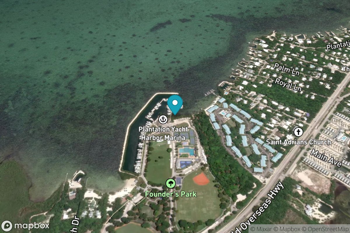 Yacht Harbor, Cowpens Anchorage, Plantation Key