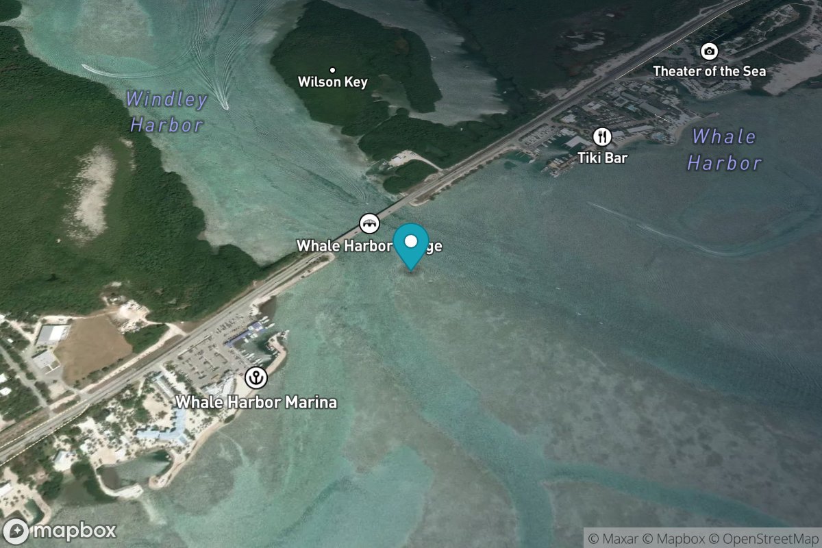 Whale Harbor Channel, Hwy. 1 bridge, Windley Key