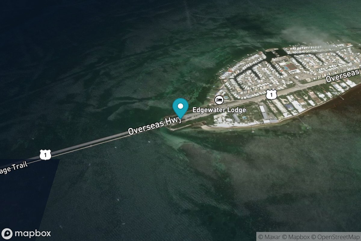 Long Key, western end