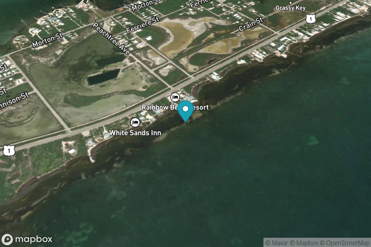 Grassy Key, south side, Hawk Channel