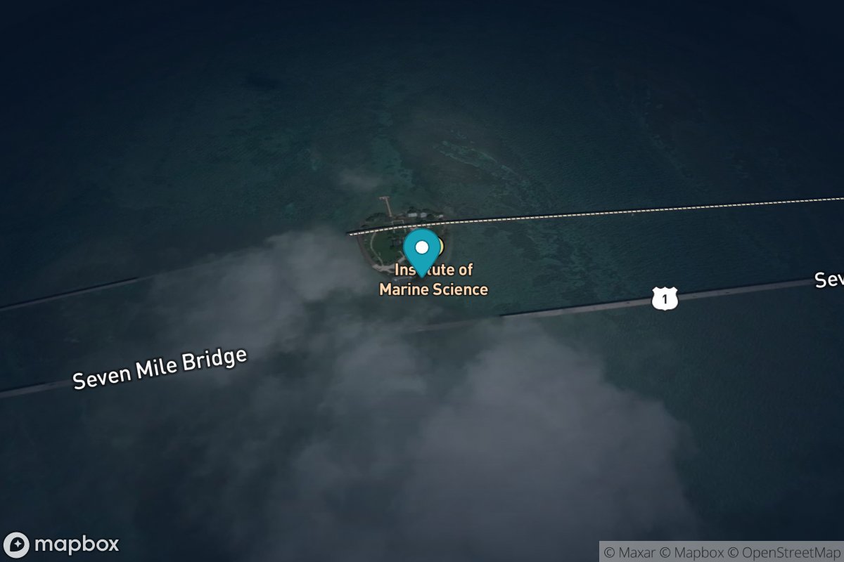 Pigeon Key, south side, Hawk Channel