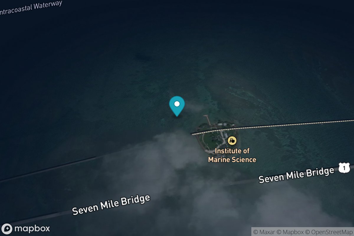 Pigeon Key, north side, Florida Bay