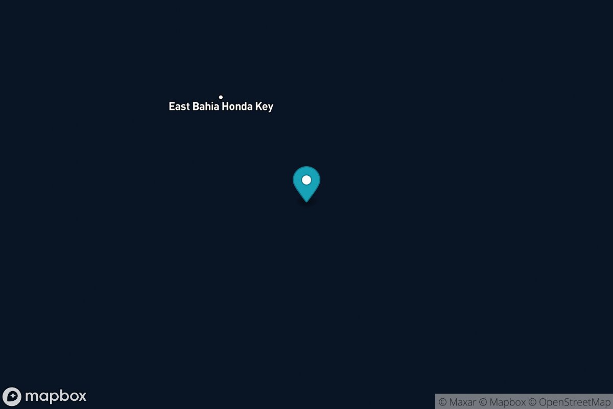East Bahia Honda Key, south end, Florida Bay