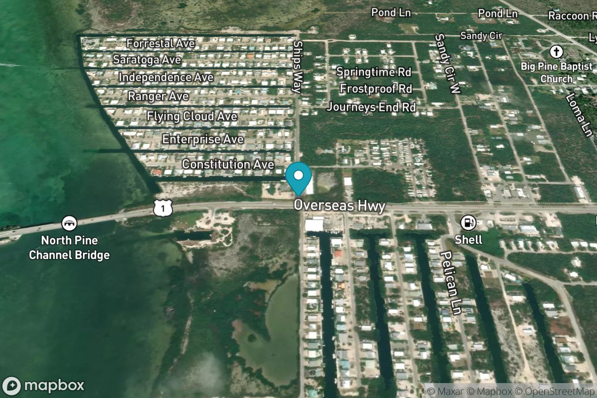 Big Pine Key, Pine Channel Bridge, north side