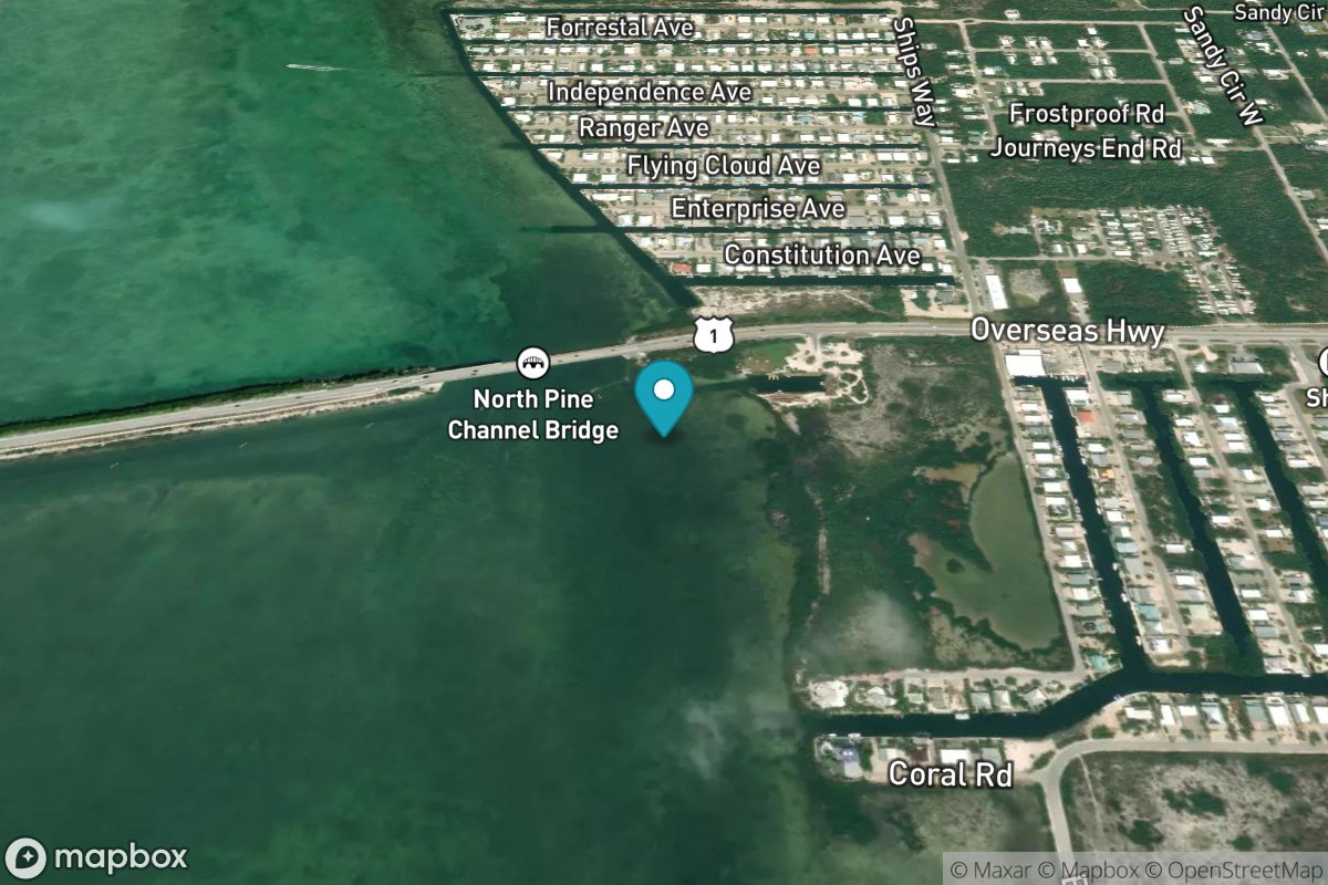 Big Pine Key, Pine Channel Bridge, south side