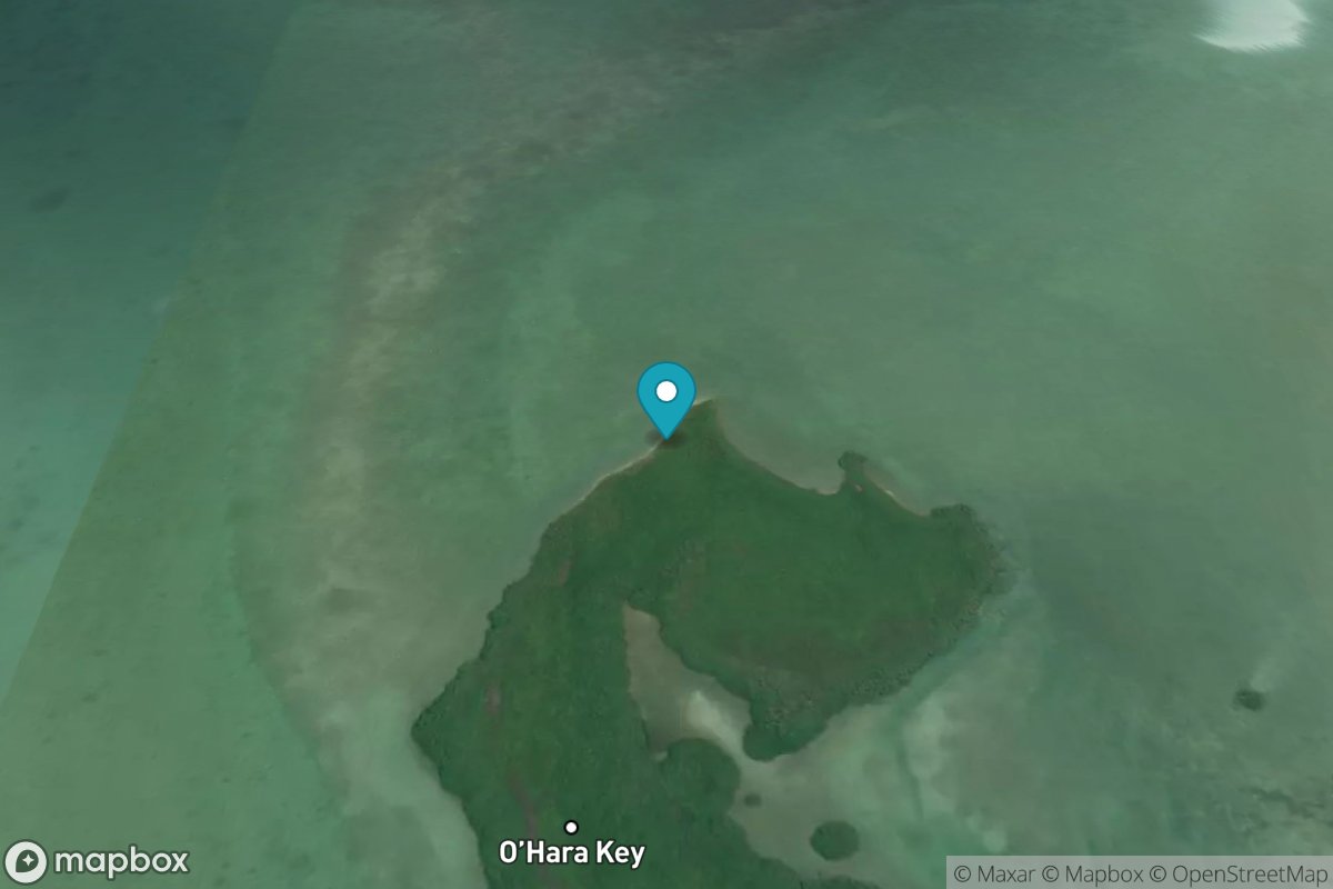 O'Hara Key, north end, Waltz Key Basin