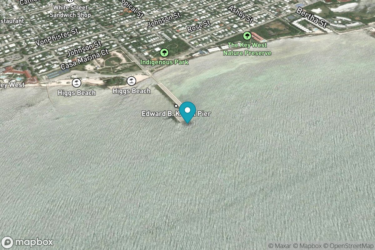 Key West, south side, White Street Pier