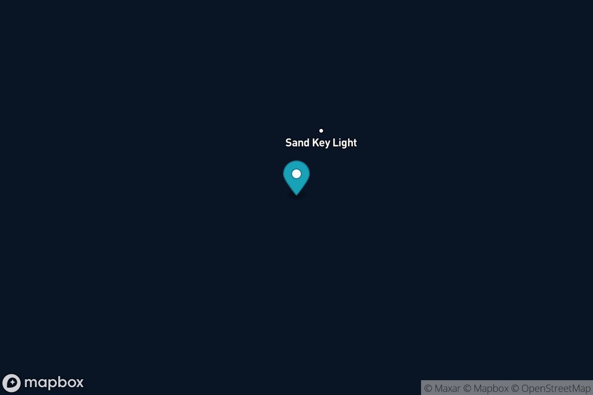 Sand Key Lighthouse, Sand Key Channel