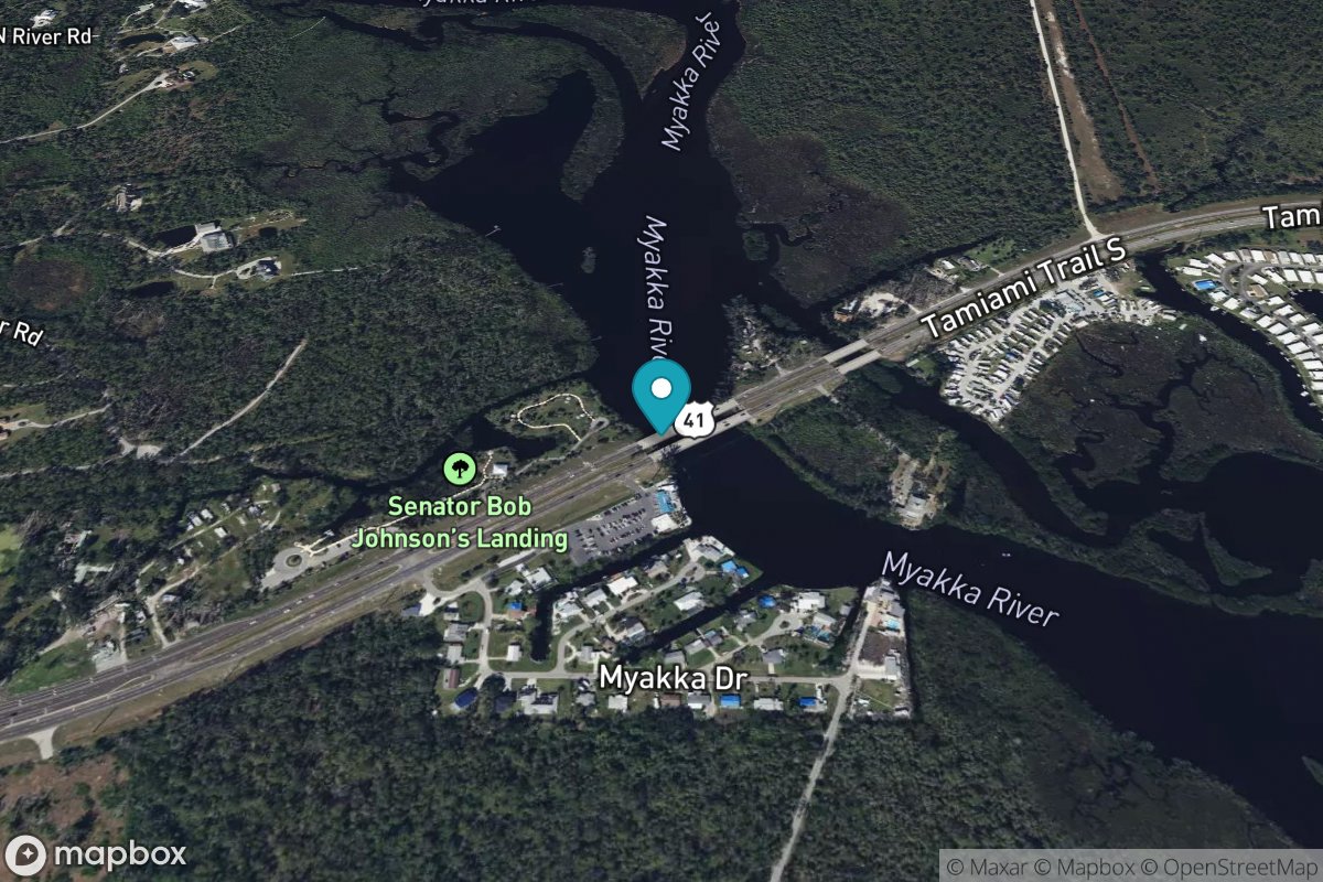 Myakka River, US 41 bridge