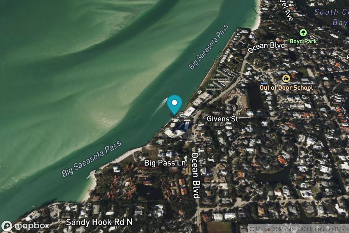 Siesta Key, Big Sarasota Pass