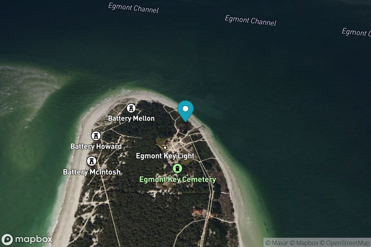 Egmont Key, Egmont Channel