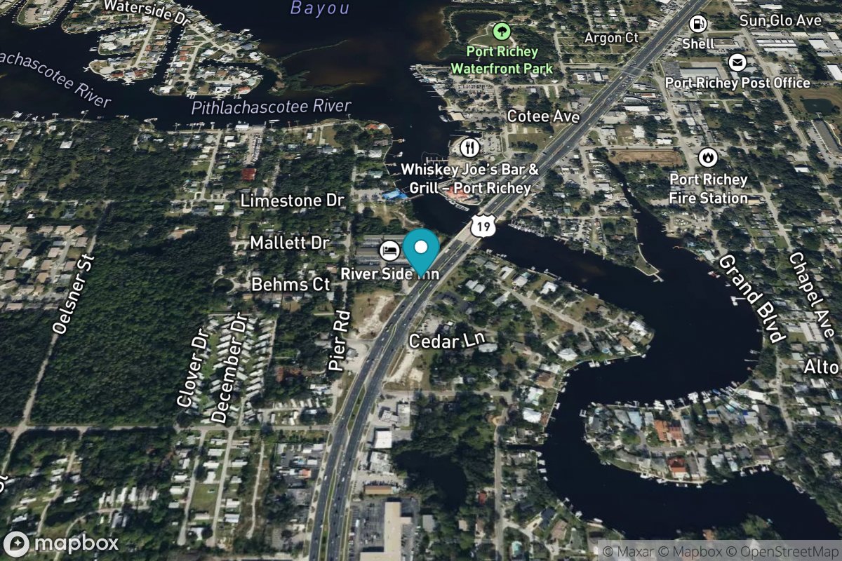 Hwy. 19 bridge, Pithlachascotee River