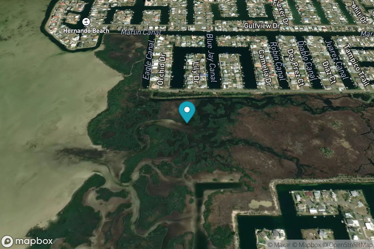 Hernando Beach, Rocky Creek, Little Pine I. Bay