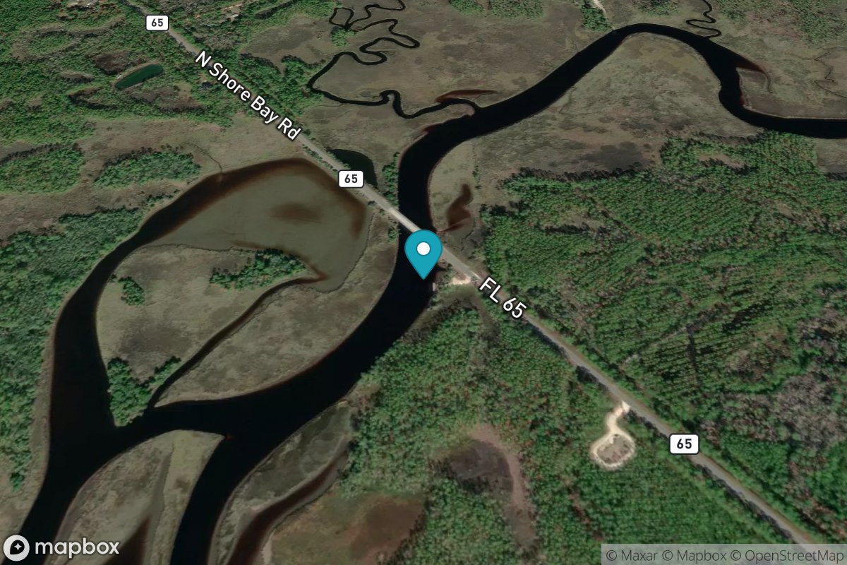 East Bayou, Hwy 65 bridge, East Bay