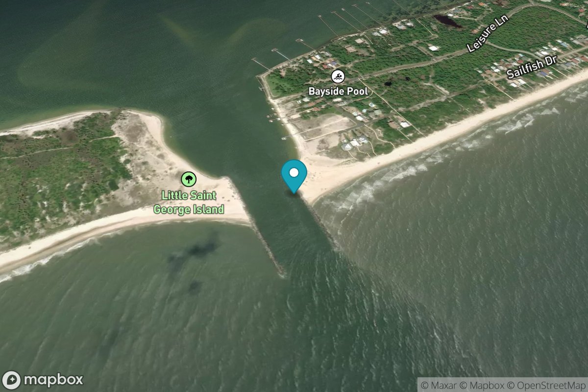 St. George Island, Sikes Cut