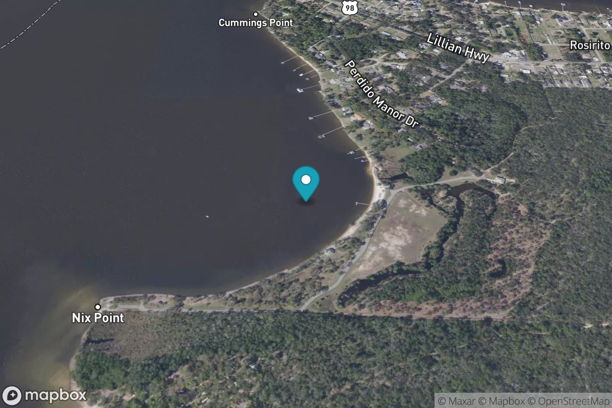 Nix Point, Perdido Bay