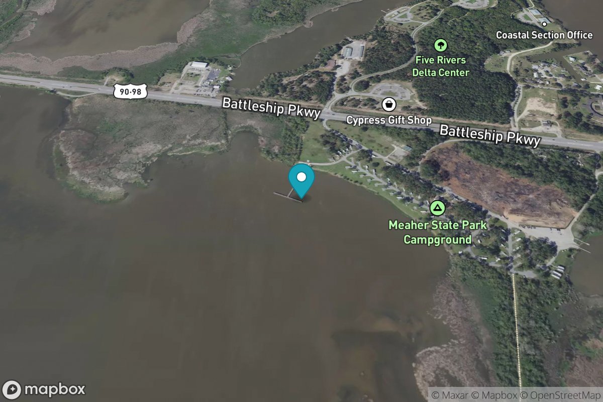 Meaher State Park, Mobile Bay