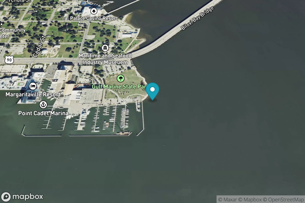 Biloxi (Cadet Point), Biloxi Bay