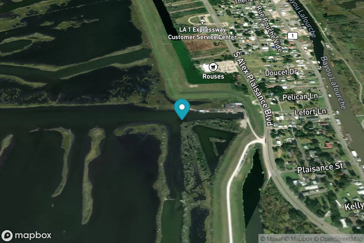 Golden Meadow, Plaisance Canal