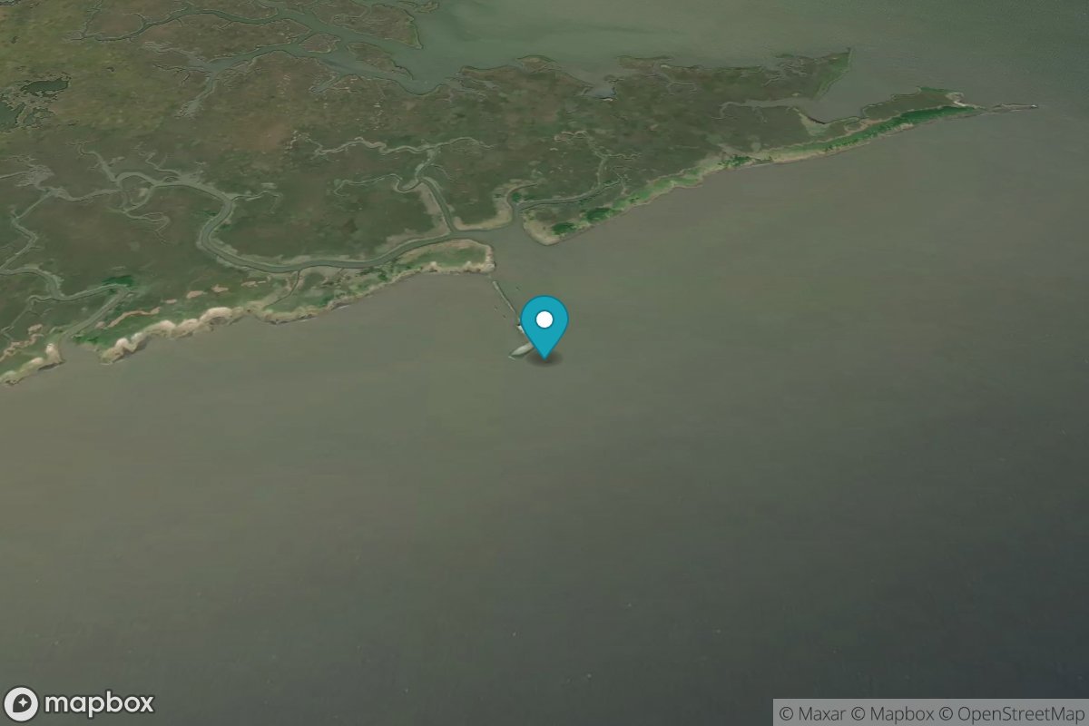 Texas Gas Platform, Caillou Bay