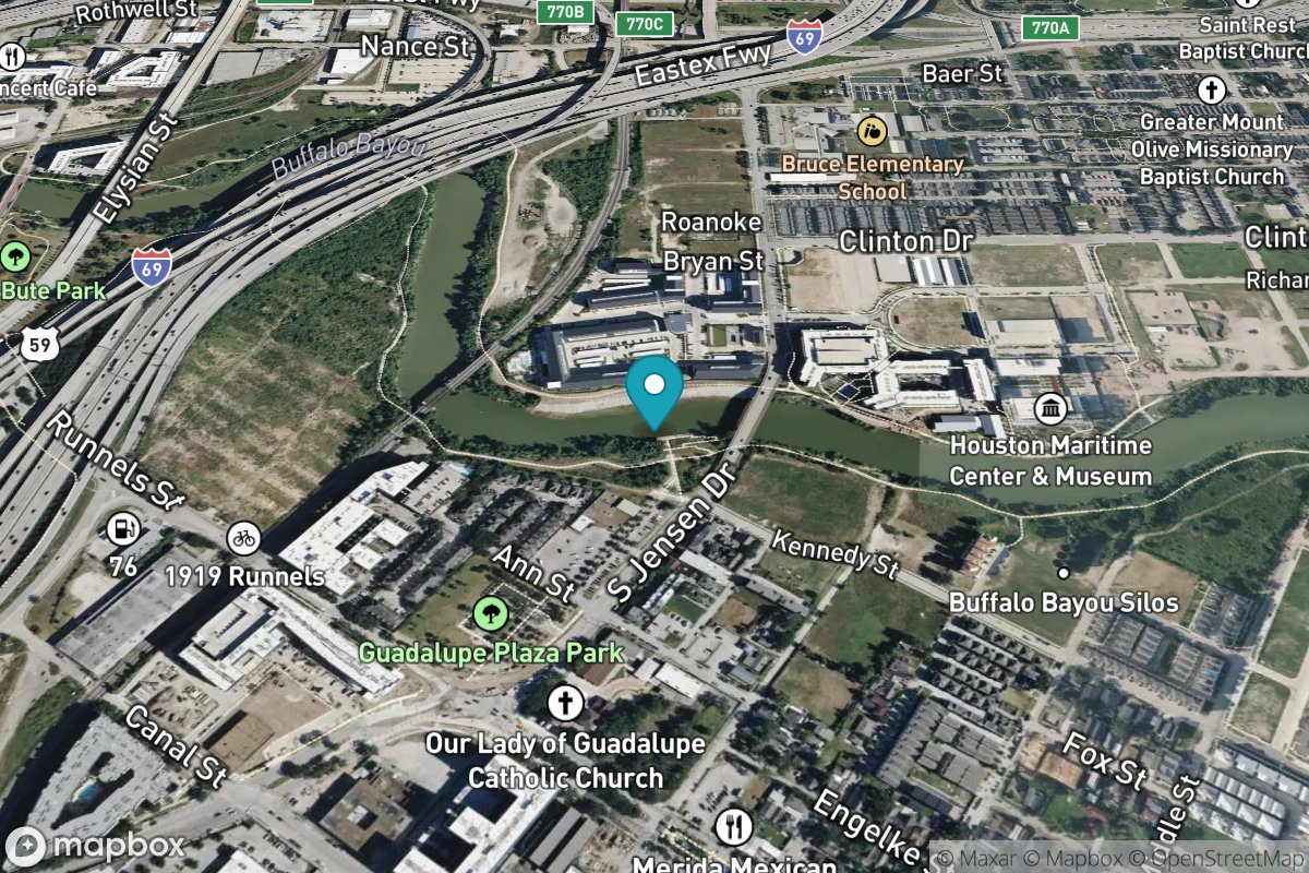 Buffalo Bayou, Houston Ship Channel