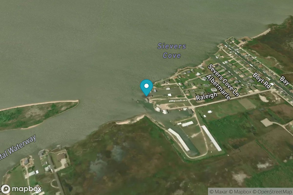 Sievers Cove, Goat Island