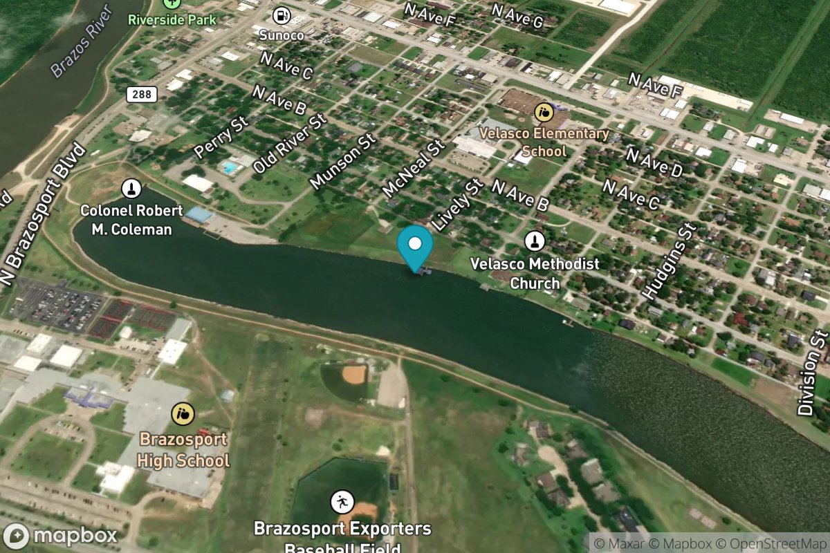 Old Brazos River, Freeport