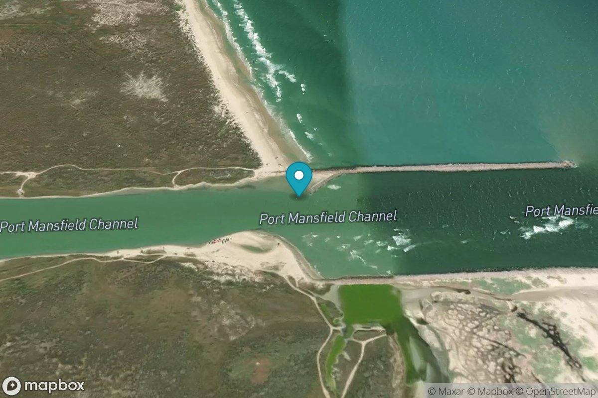 Padre Island, Port Mansfield Channel Ent.