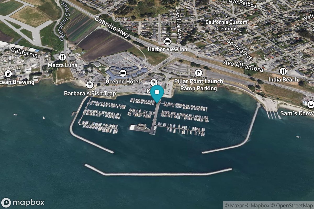 Pillar Point Harbor, Half Moon Bay