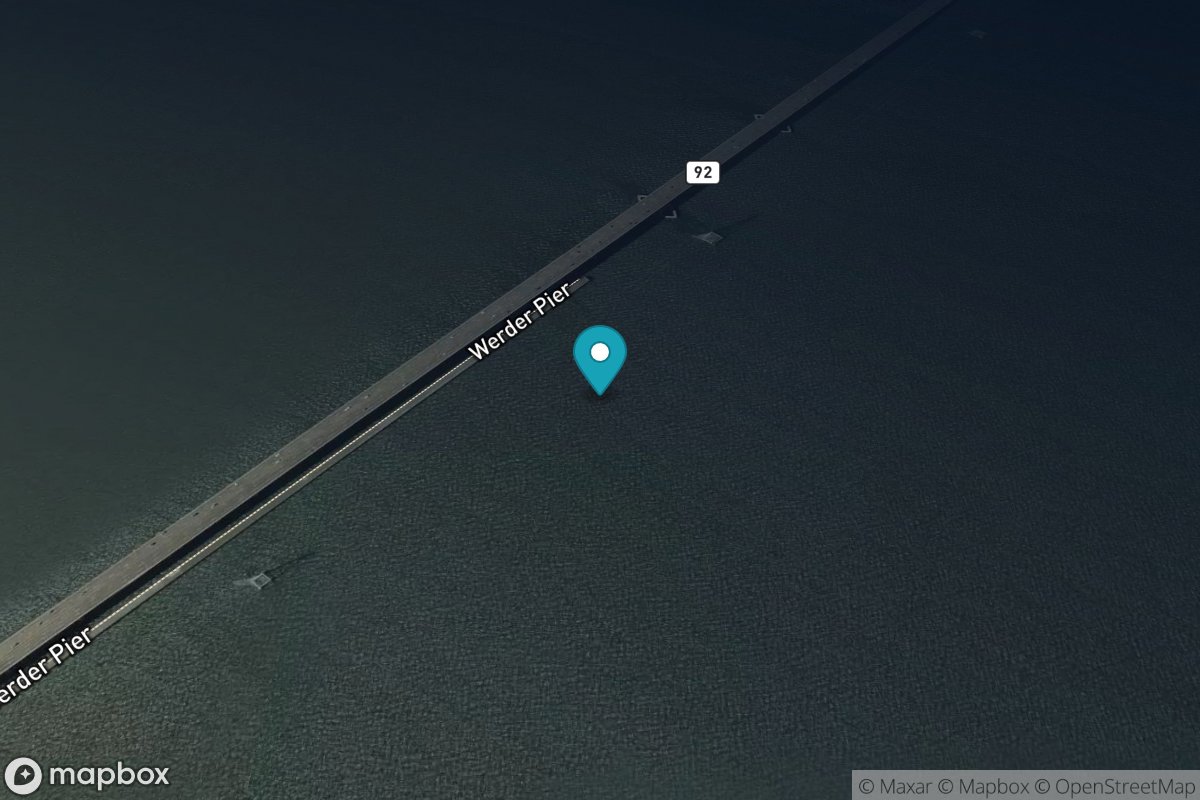 San Mateo Bridge (west end)