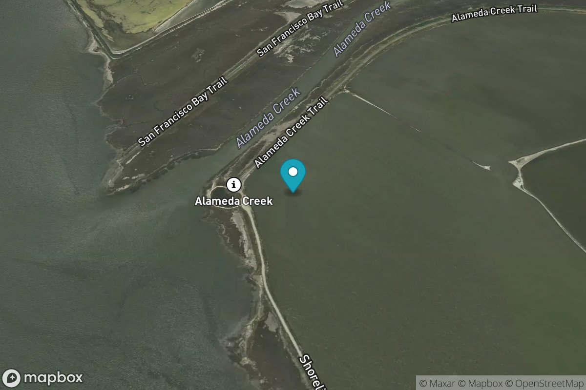 Coyote Hills Slough entrance