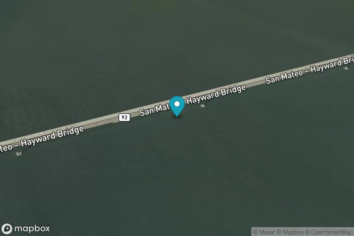 San Mateo Bridge (east end)