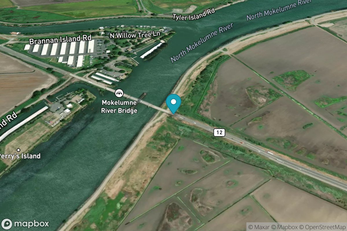 Georgiana Slough entrance