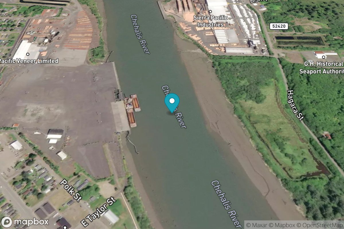 Cosmopolis, Chehalis River