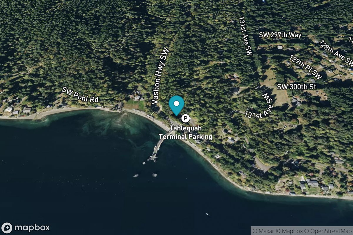 Tahlequah, Neil Pt., Dalco Passage, Vashon I.