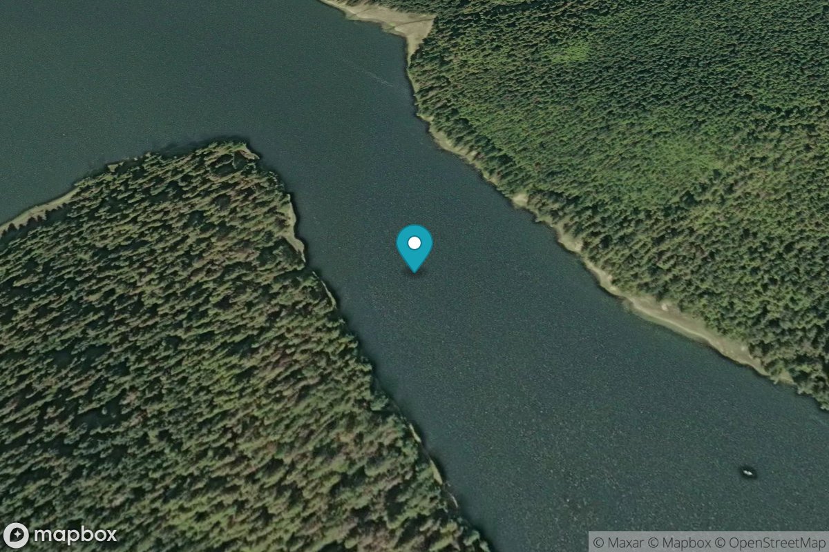 Tuxekan, 0.5 mile south of