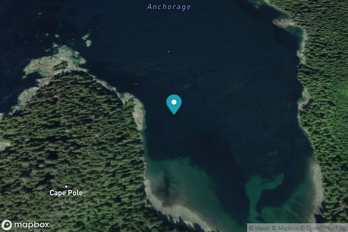 Pole Anchorage, Kosciusko Island