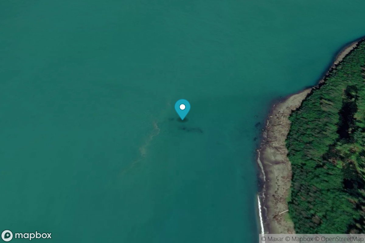 Lituya Bay, 2 miles inside entrance