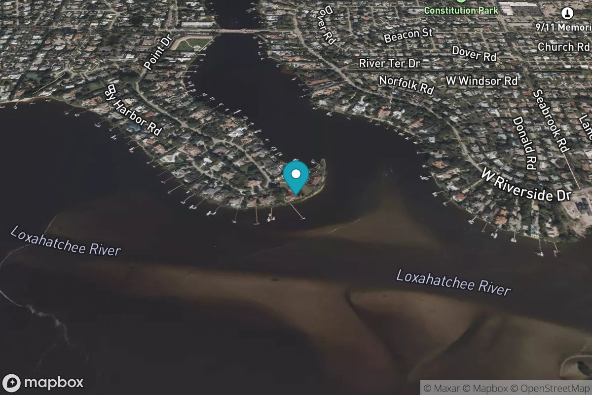 Tequesta, North Fork entrance