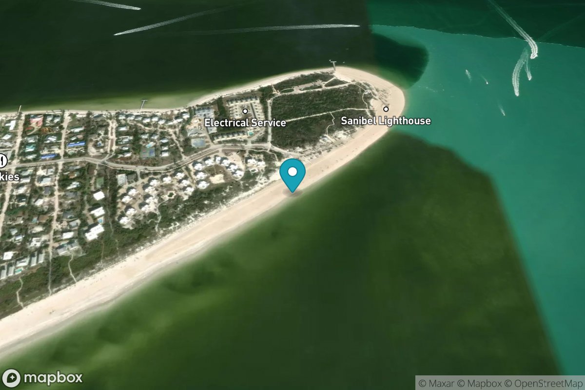 Point Ybel, San Carlos Bay entrance