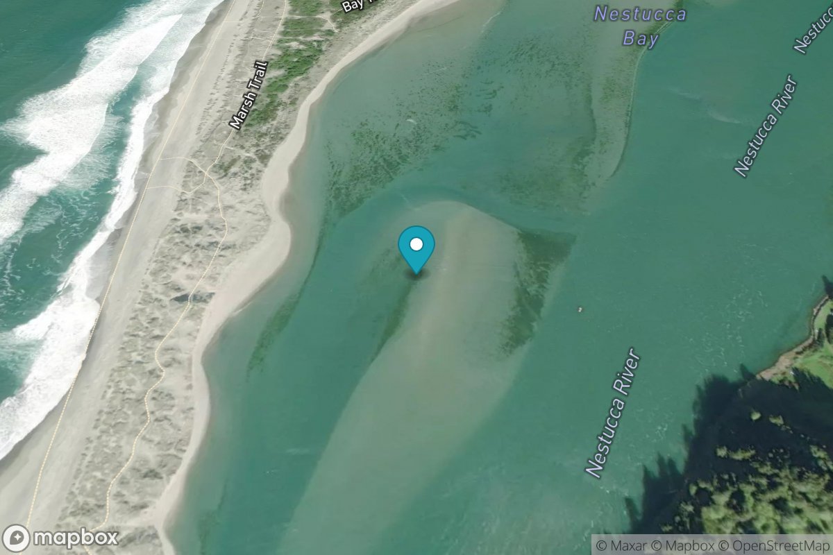 Nestucca Bay entrance