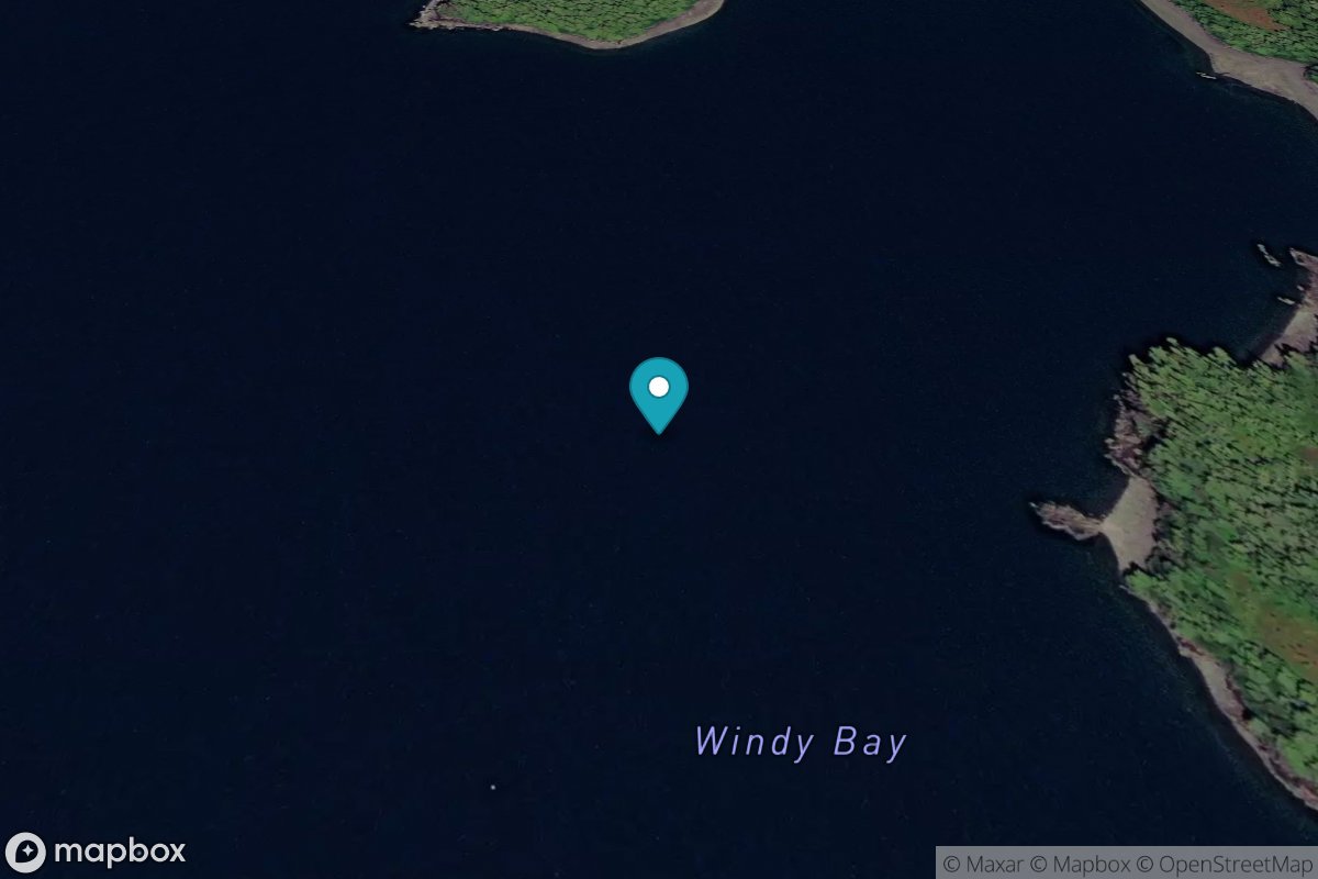 Windy Bay, Hawkins Island